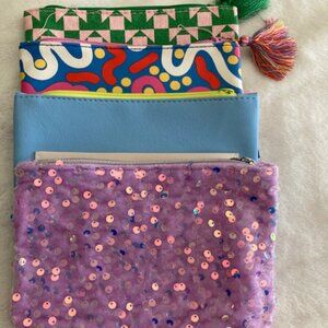 Lot of 4 Ipsy bags - NEW
